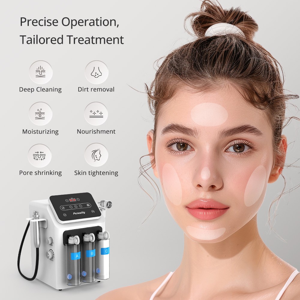 Portable Hydro Dermabrasion Machine, Hydra Cleaner & Oxygen Mist Sprayer Device
