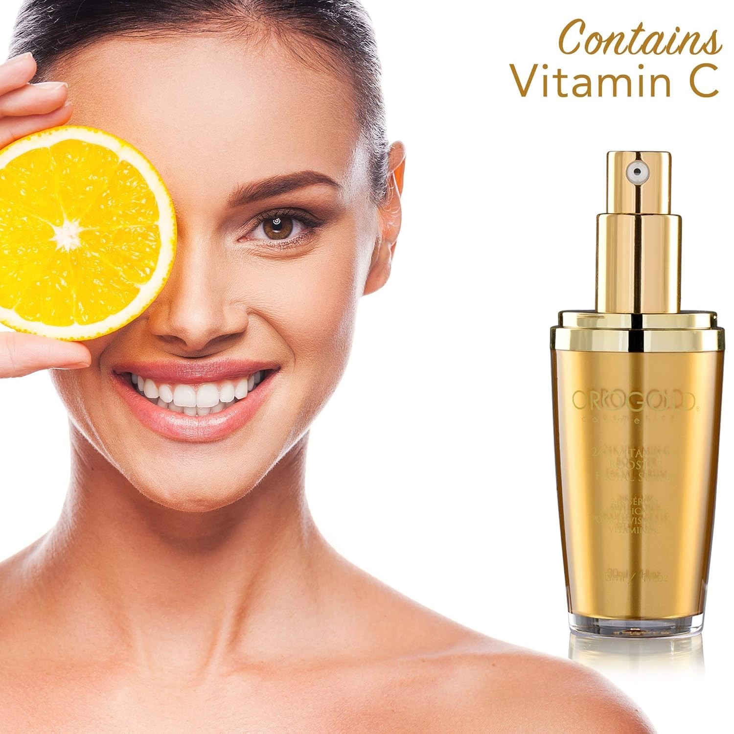 OROGOLD 24K Vitamin C Facial Serum – Anti Aging Face Serum with Gold – 1 Fl. Oz