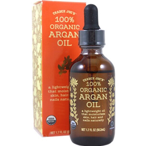 TRADER JOE’S 100% Organic ARGAN OIL 1.7 Oz Nourish Skin Hair Nails