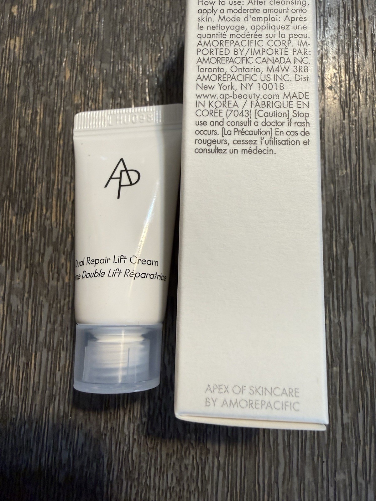 Amorepacific AP Dual Repair Lift Cream 5ml x 1 pcs PDRN Firming Anti-Aging