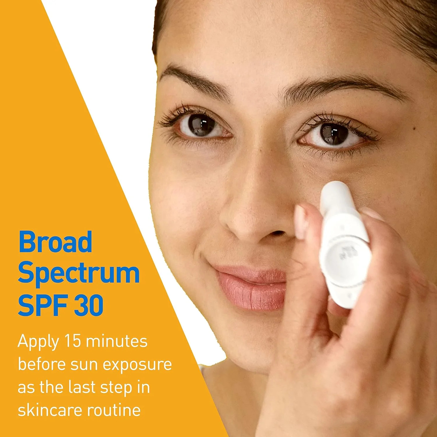 CeraVe Mineral Sunscreen Stick SPF 50, Broad Spectrum SPF + Hyaluronic Acid + Ce