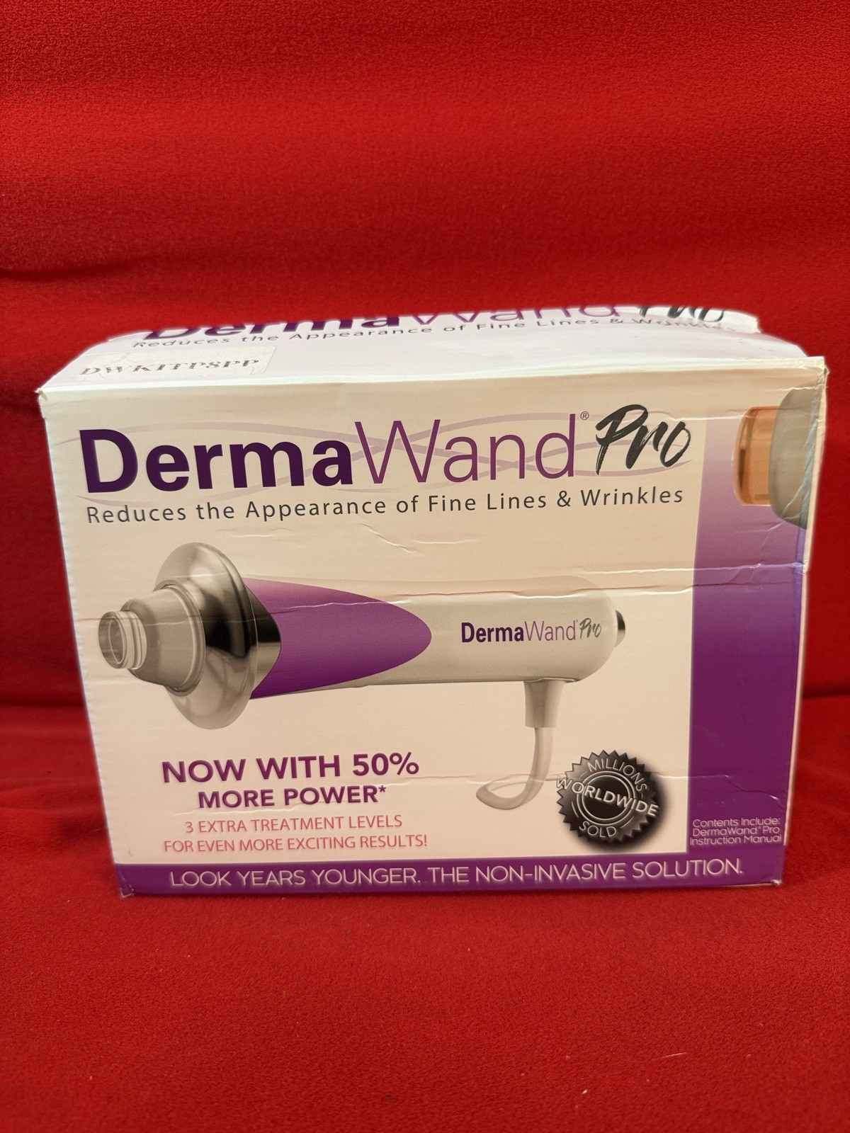Derma Wand PRO High Frequency Facial Wand – Open Box