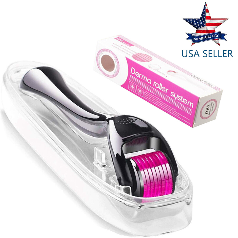 Derma Roller Gift Kit Hair Beard Regrowth Anti Hair Loss Treatment Hair Growth