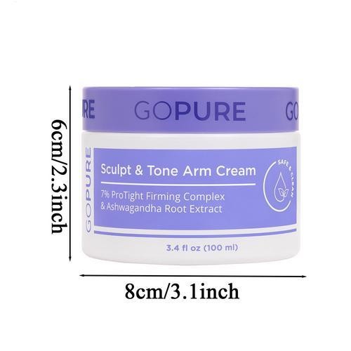 GoPure Sculpt & Tone Arm Lotion 100ml Body Tightening Lotion Arm Lifting Lotion