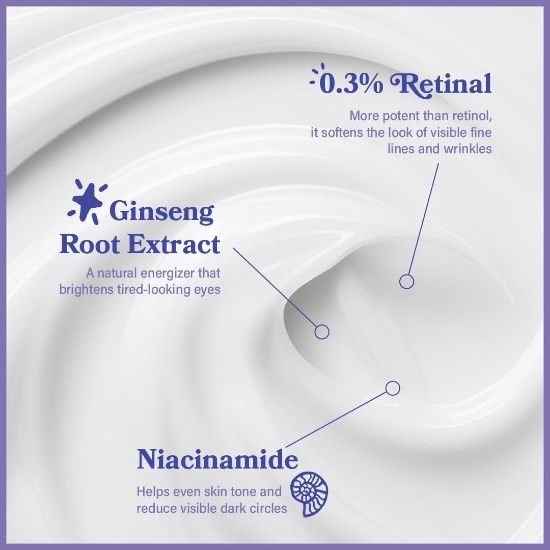 Particle Face Cream For Men 6 In 1 Anti Aging Cream Fights Eye Bags Dark Spots