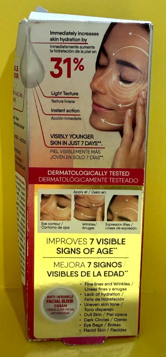 Cicatricure Eye Cream Facial Elixir Anti Wrinkle 1 oz Damaged Box No Exp Date