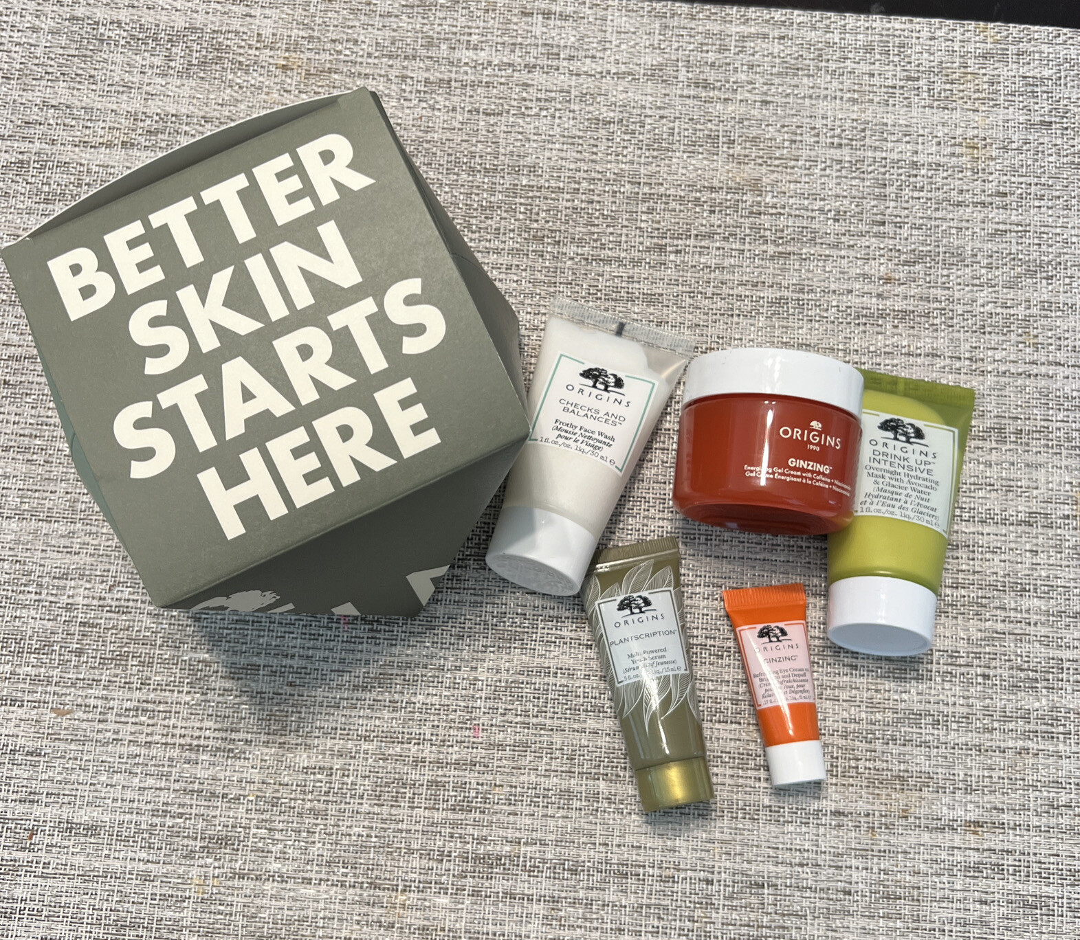 ORIGINS Better Skin Starts Here 5 Pieces Day & Night Skincare Set New C 1