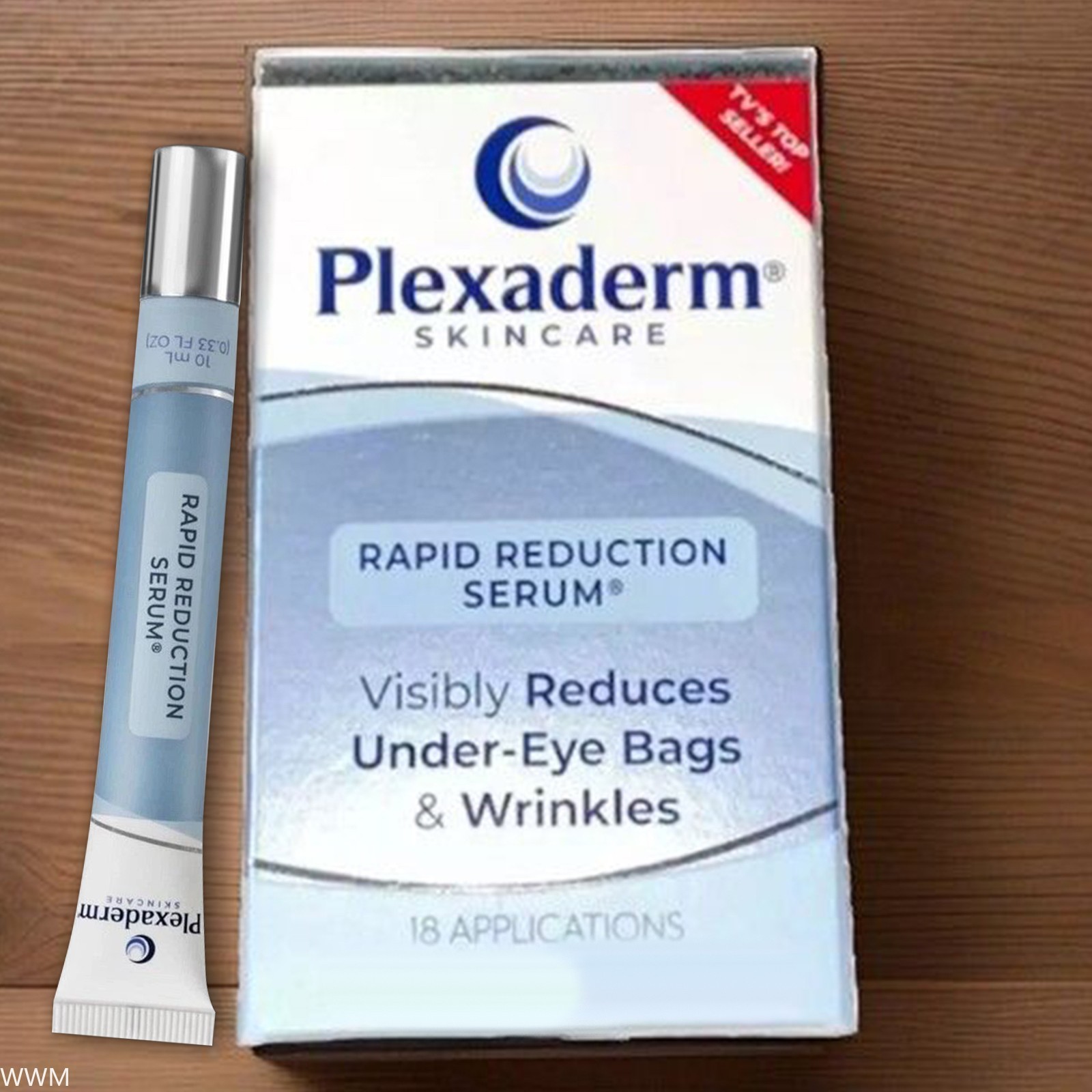 Plexaderm Rapid Reduction Eye Serum Visibly Reduces Under-Eye Bags Wrinkles Fine