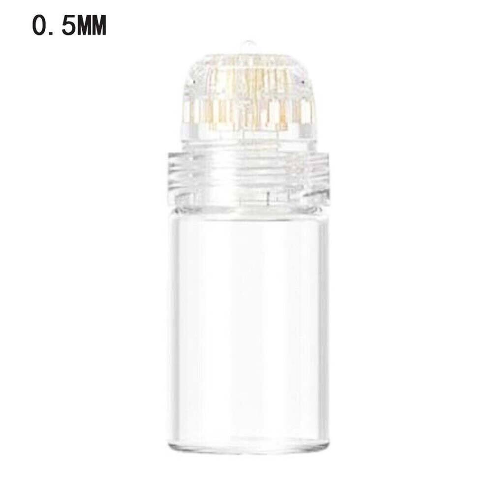 1PC 0.5mm-1.5mm Size Gold 20Pins Cartridge Titanium Skin Care Rejuvenation Tools