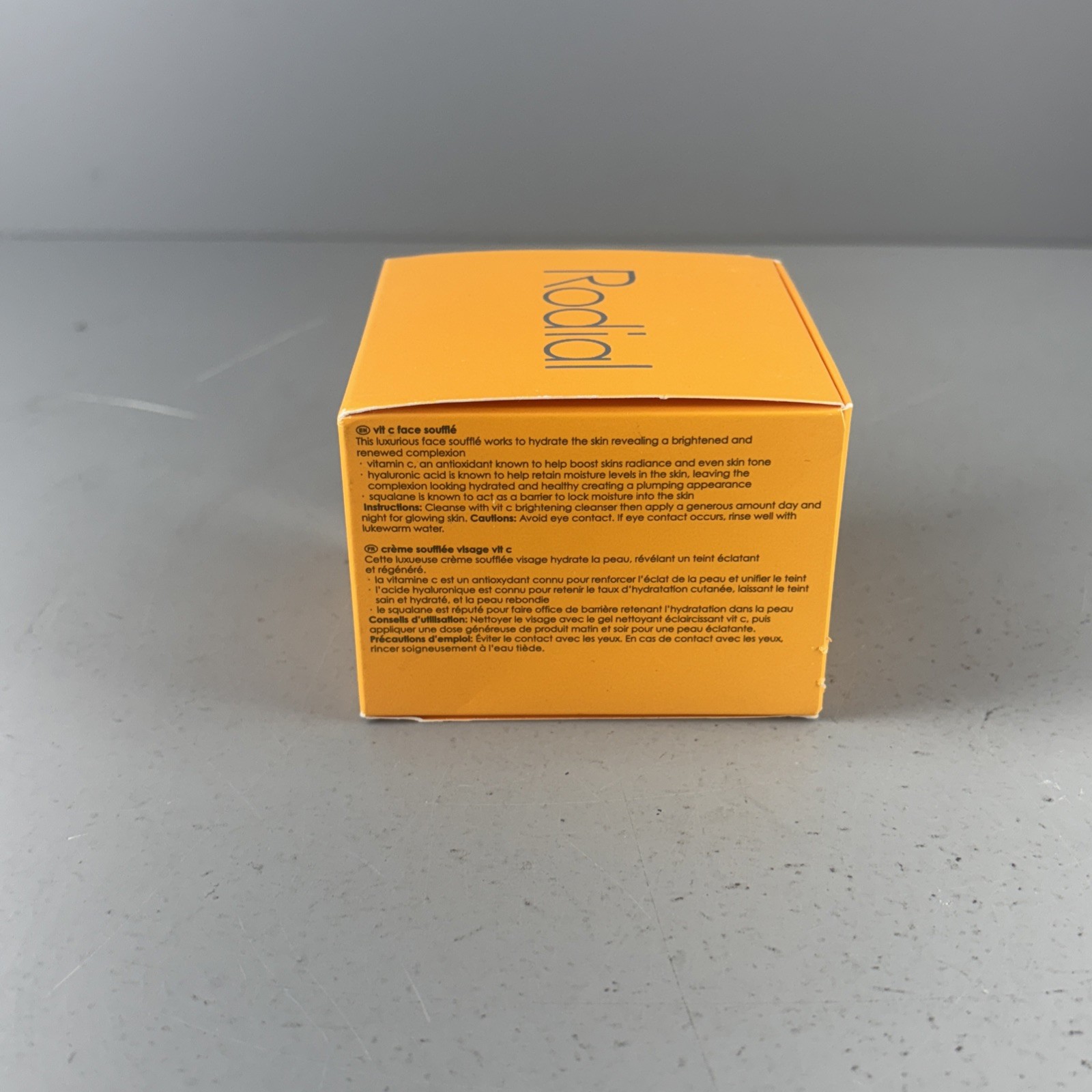 Rodial Vitamin C Face Souffle Cream – 50 ml. 1.6 Oz Brand New.