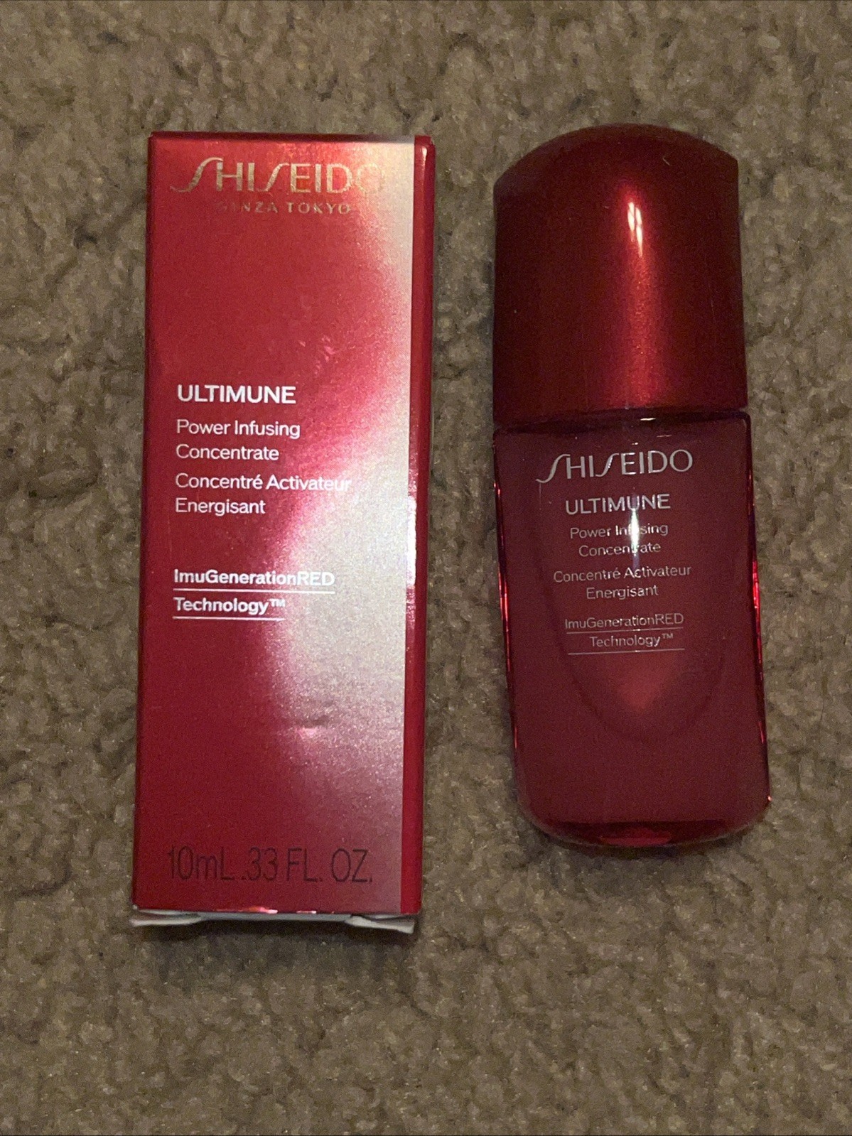 Shiseido Ultimate Power Infusing Concentrate Mini Travel Size 10ml-0.33oz NEW