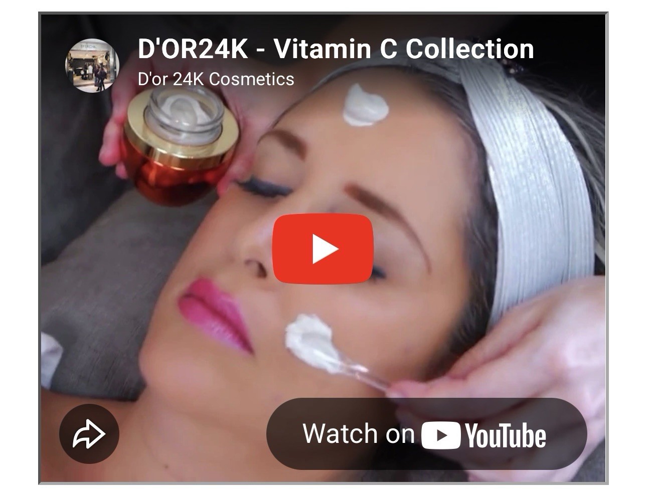 $895. D’OR24K PRESTIGE Vitamin C Concentrated Cream 50ML-1.7FL.OZ Brand New! FS