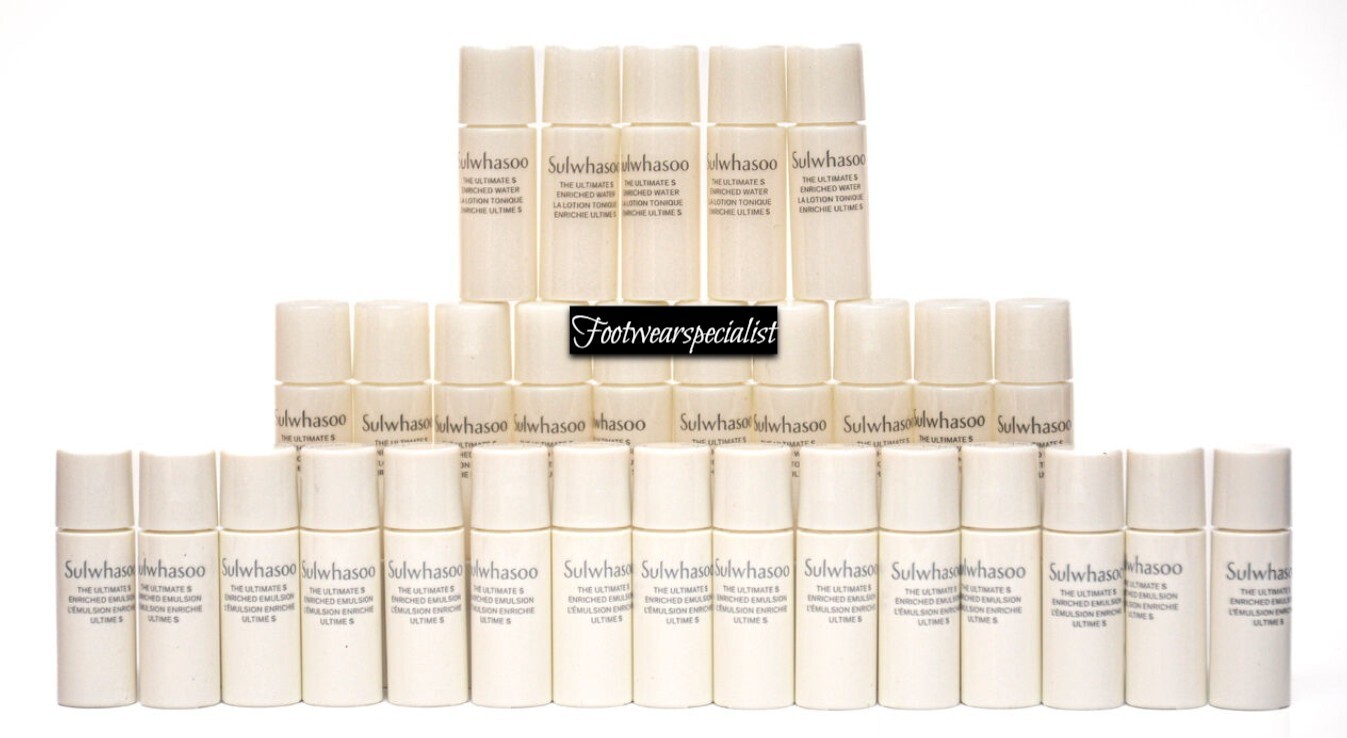 SULWHASOO THE ULTIMATE S ENRICHED WATER 5ml(15pcs) &ENRICHED EMULSION 5ml(15pcs)