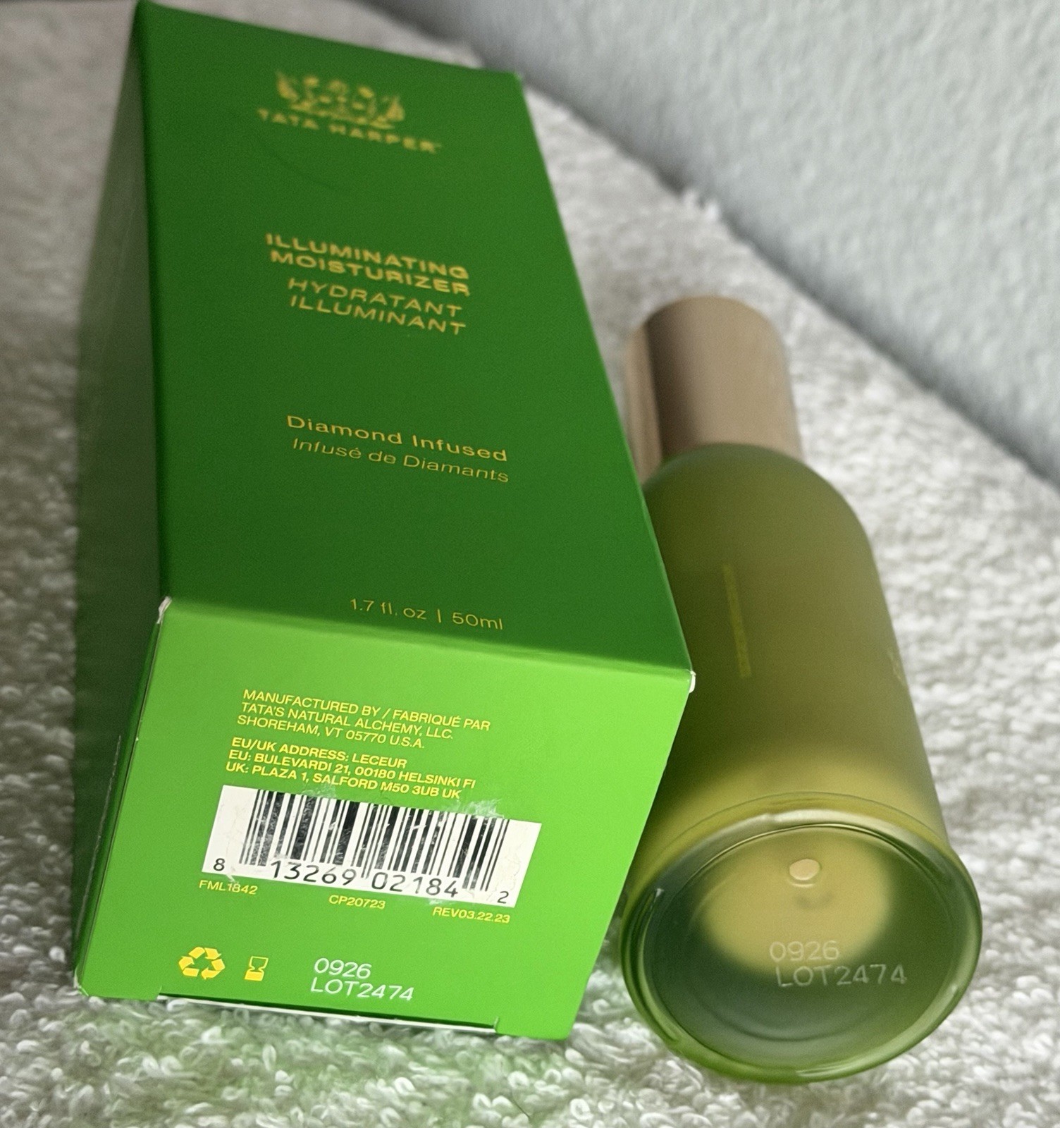Tata Harper Illuminating Moisturizer Diamond-Infused 50ml/1.7 oz-New In Box