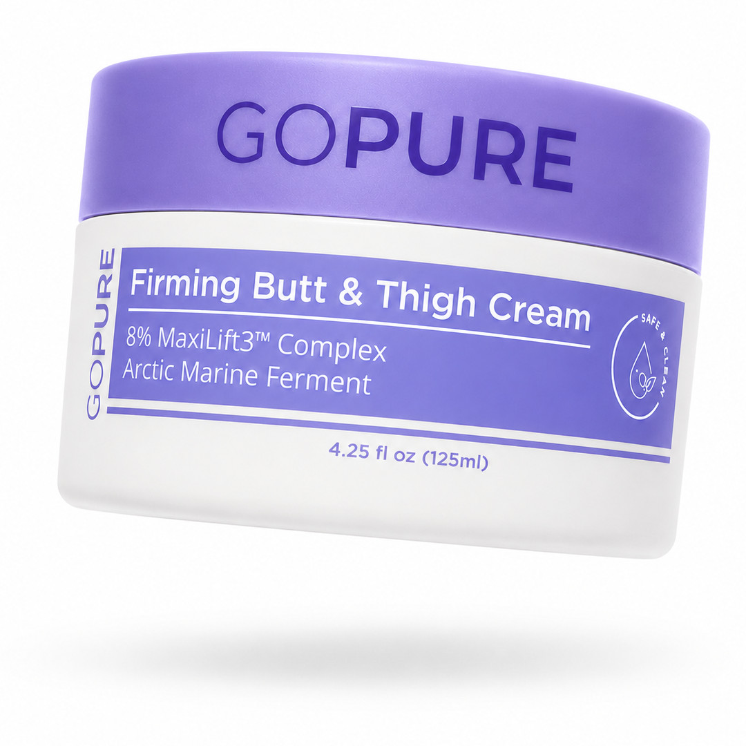 GOPURE Firming Butt & Thigh Cream (125ml) for Firming and Sagging Skin Treatment