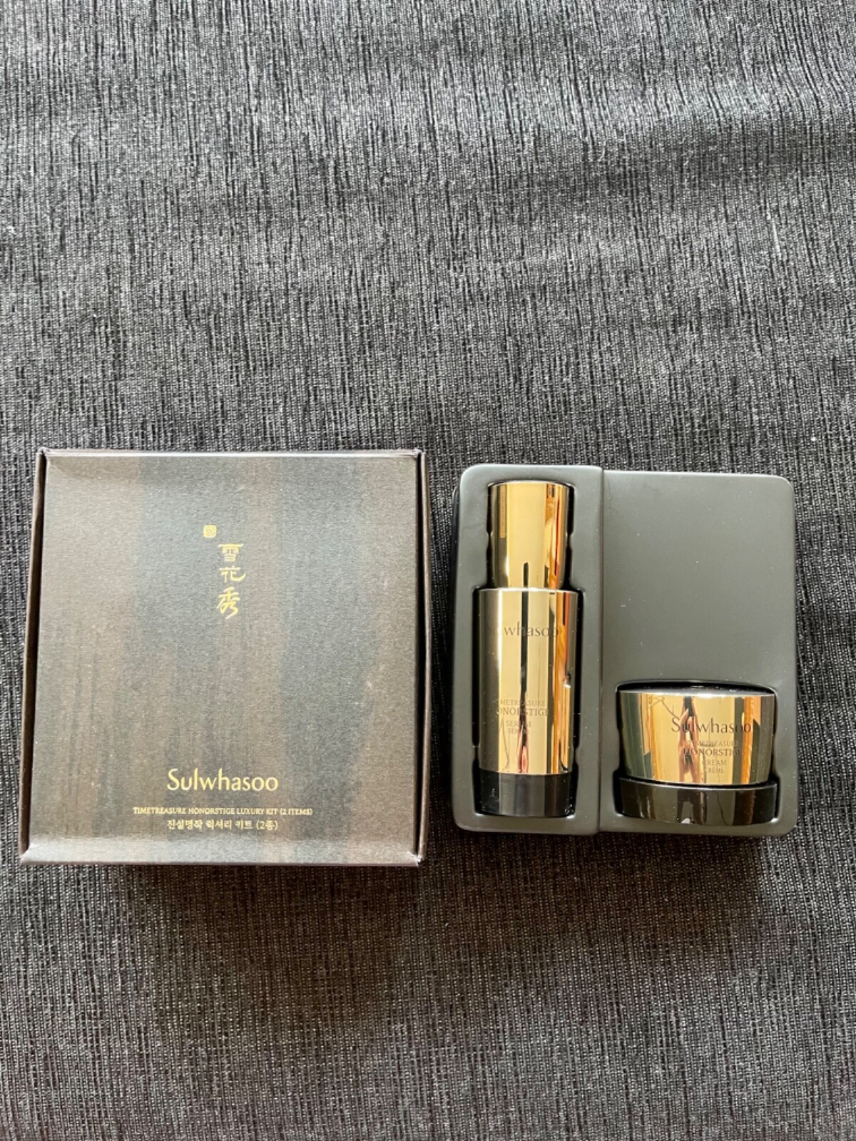 NIB SULWHASOO TIMETREASURE HONORSTIGE SERUM 10ml & CREAM 10ml MINI SET, Exp 2026
