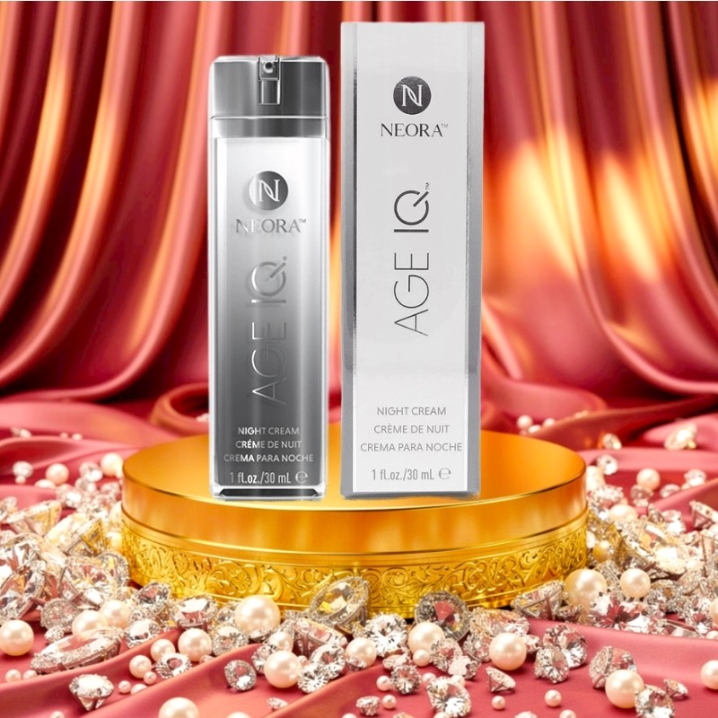 Nerium Aged Defying IQ Night Cream 1oz 30ml Face Anti-Aging Wrinkles Cream NEW
