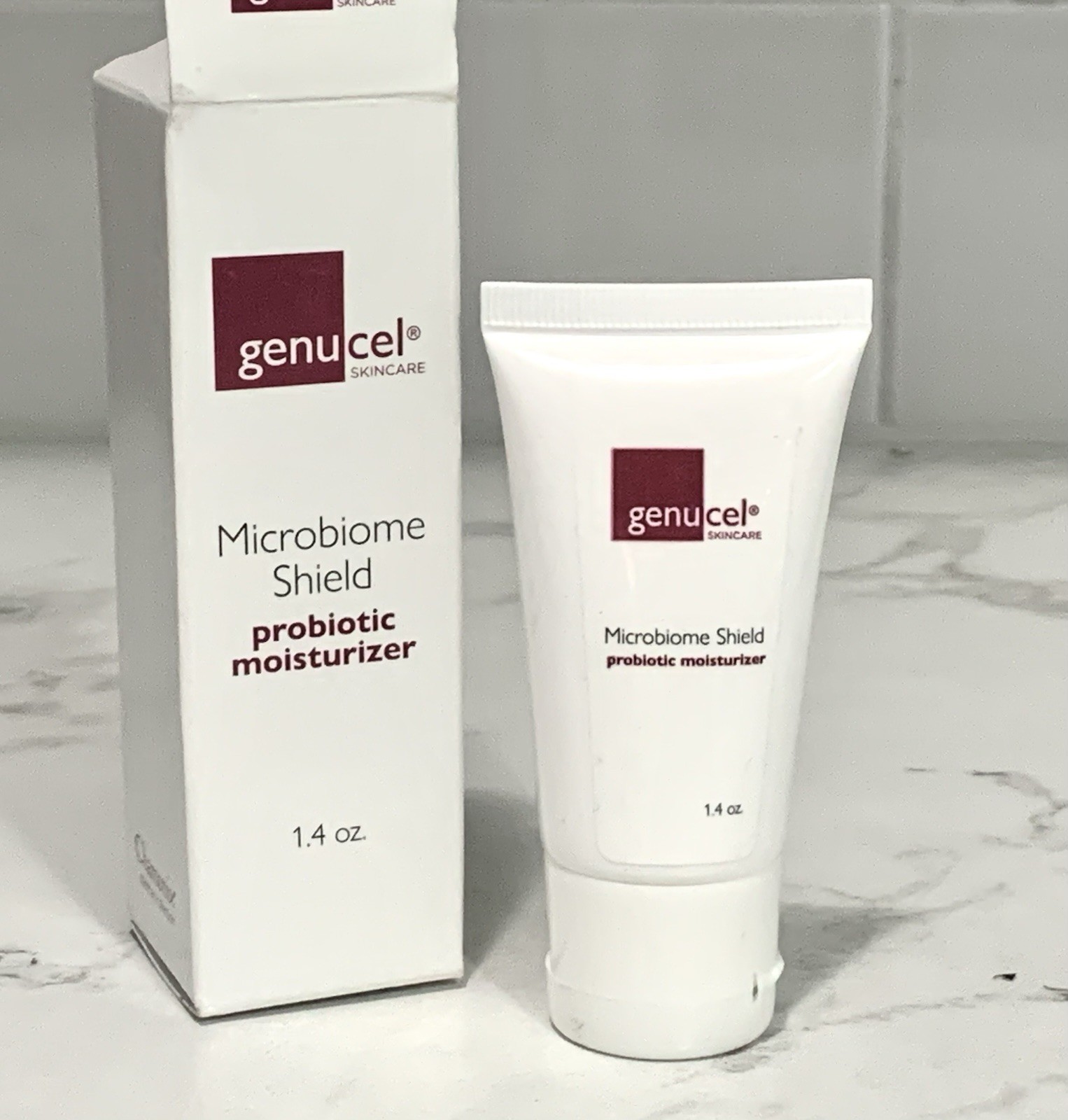 Genucel Microbiome Shield Probiotic Moisturizer Anti-redness, Calming NIB