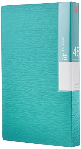 Buffalo BUFFALO CD/DVD File Case Book Type Holds 48 Discs Blue BSCD01F48BLfrom
