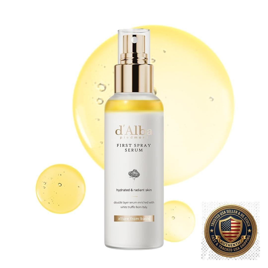 Italian White Truffle Face Serum Spray Moisturizer Vegan Skincare Glow