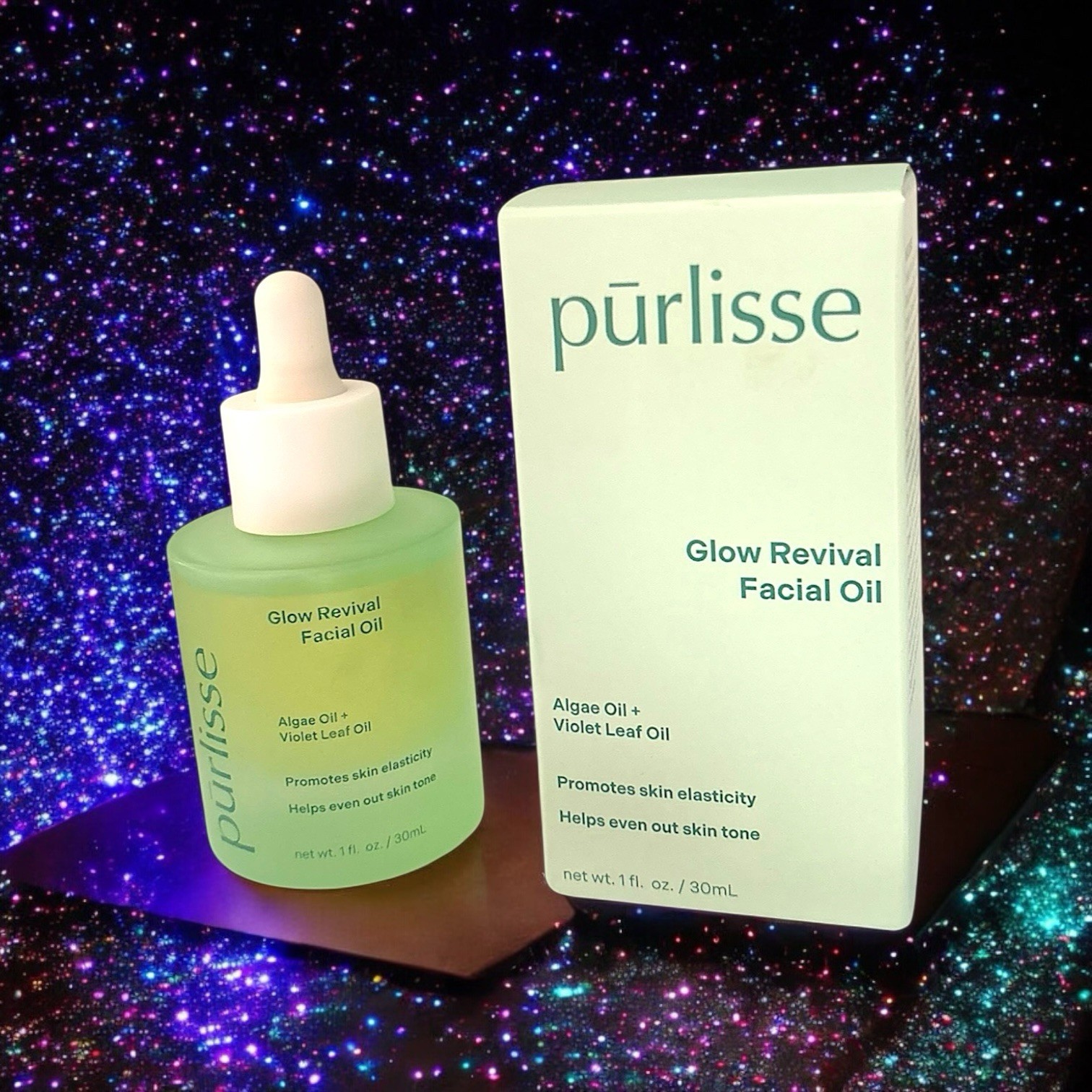 PURLISSE BEAUTY Glow Revival Facial Oil 30.0 ml 1 fl oz Brand New in Box