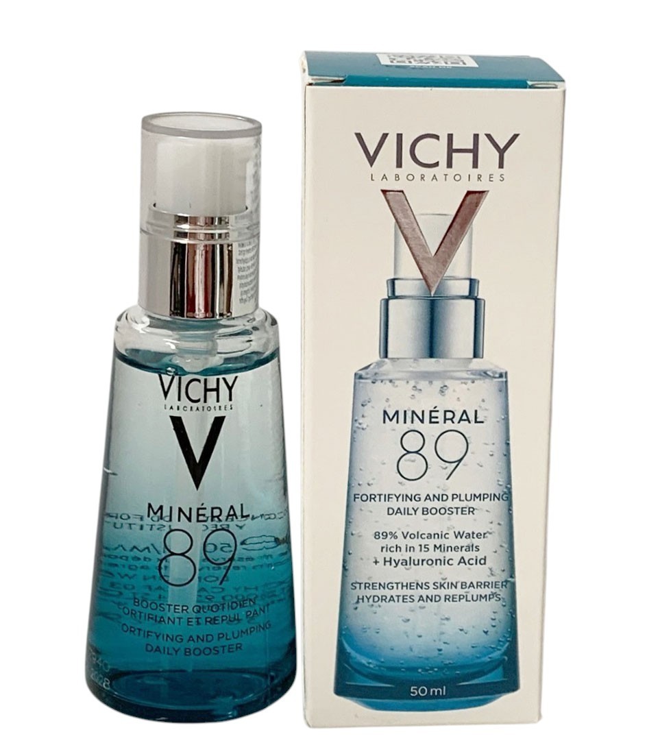 Vichy Mineral 89 Skin Fortifying Daily Booster 1.69oz Hyaluronic Acid EXP 09/28