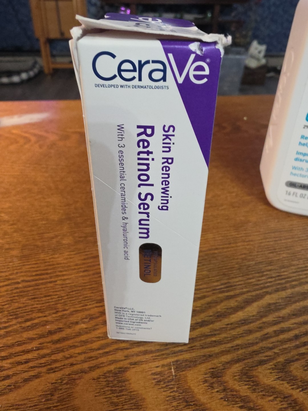 ✅*NEW* CeraVe Anti Aging Retinol Serum 1oz Cream Serum for Smoothing Fine Lines✅
