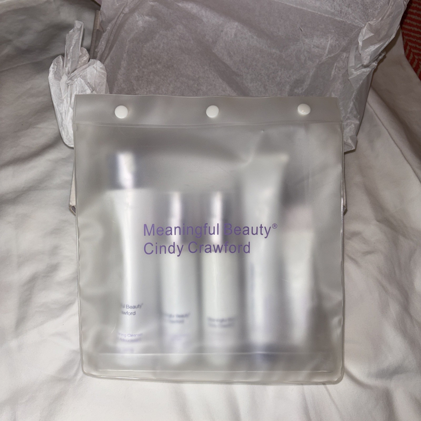 NIB Meaningful Beauty Cindy Crawford 5 Pc Set Sealed Expired Maintenance Purify