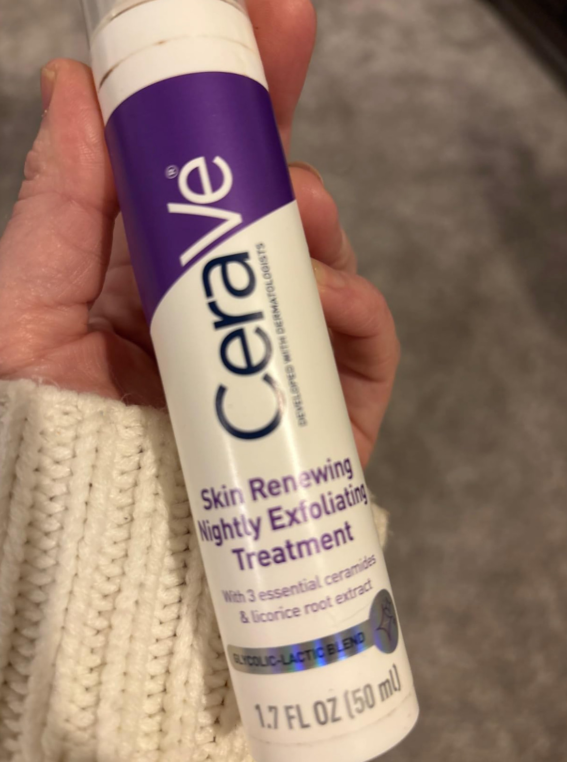 Cerave Skin Renewing Nightly Exfoliating Treatment 1.7 oz
