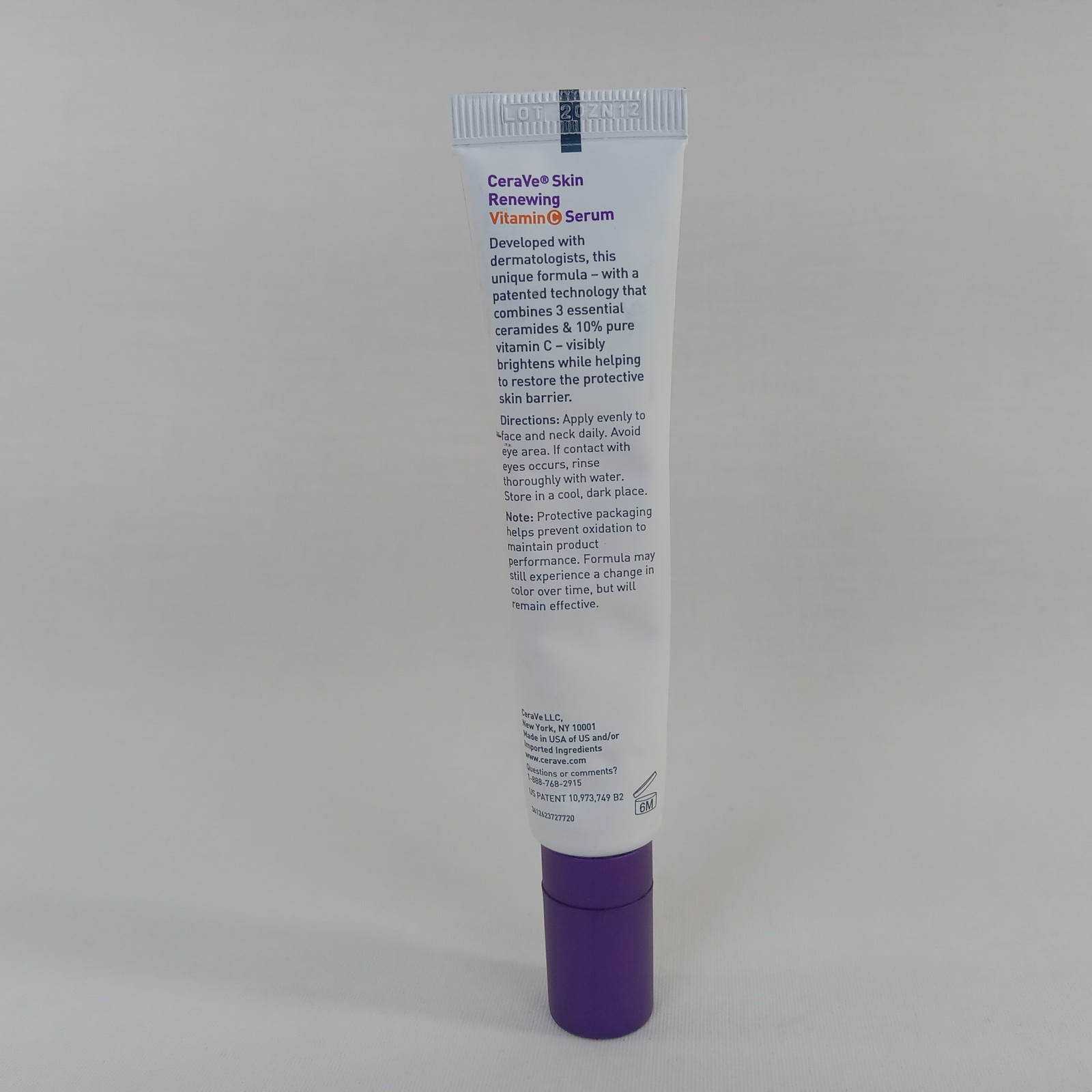 CeraVe Skin Renewing Vitamin C Serum 1 FL OZ (30ml) 10% Pure Vitamin C