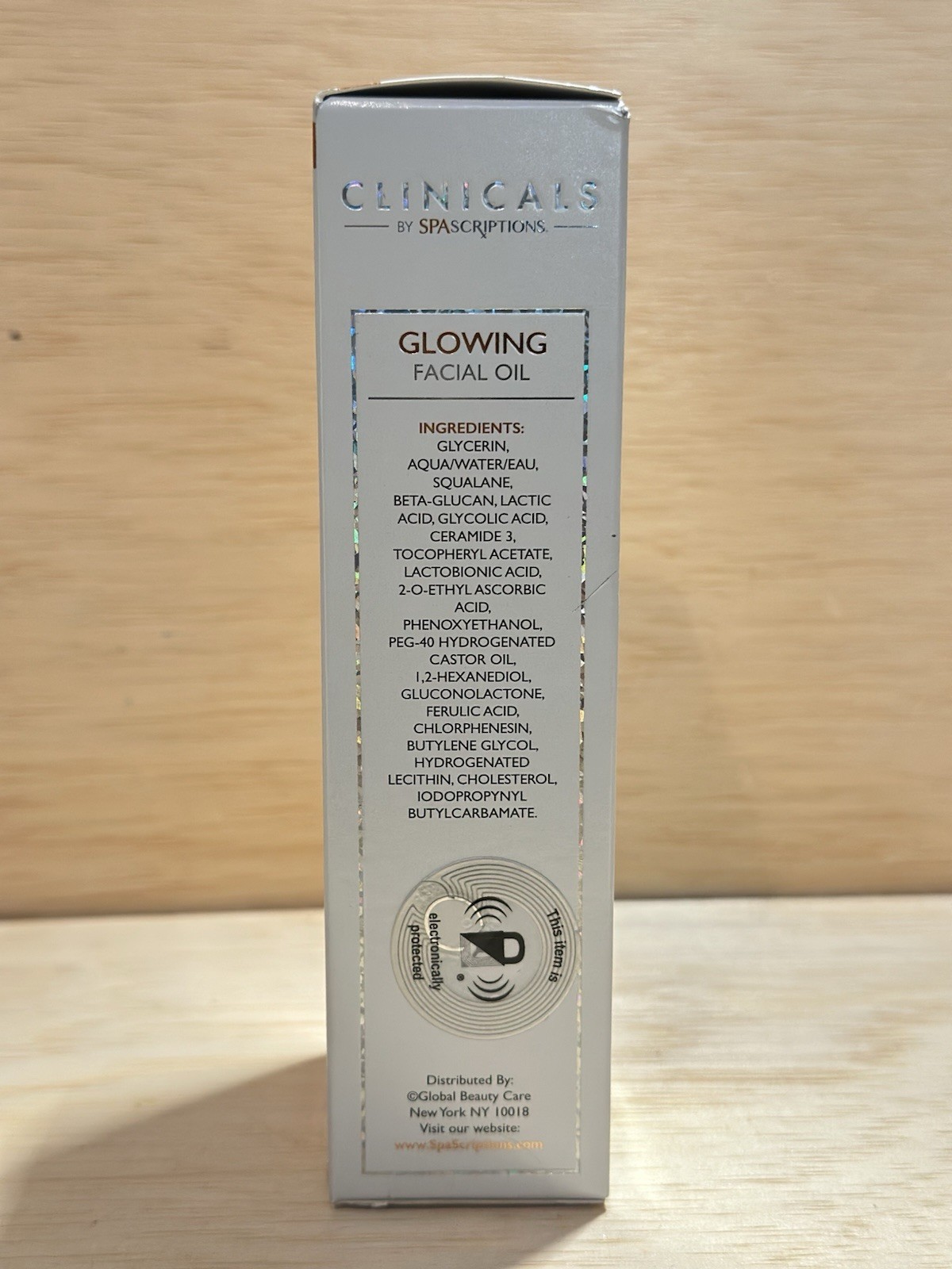 SpaScriptions Clinicals Glowing Facial Oil with Ferulic Acid Vitamin C Sealed