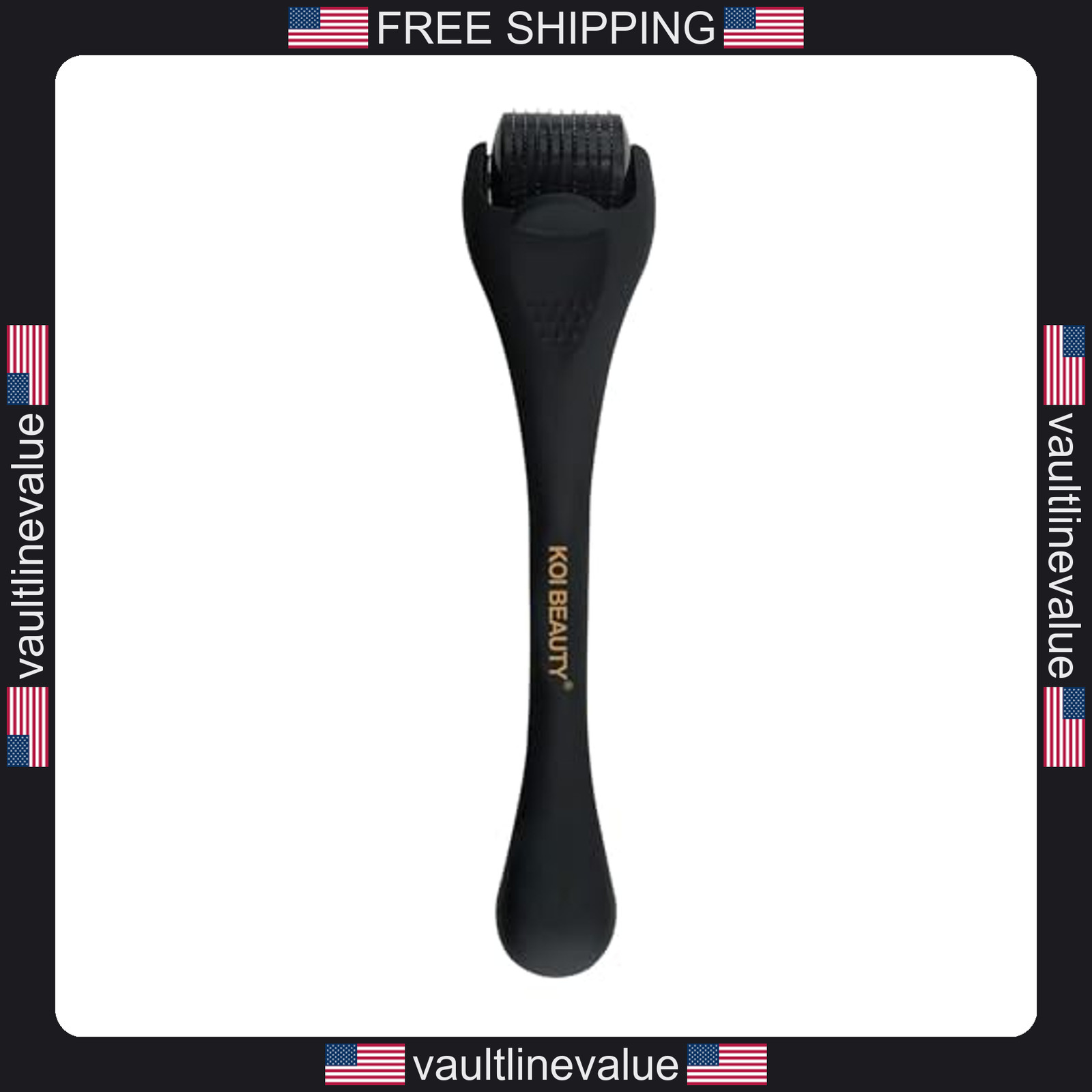 Koi Beauty Derma Roller Titanium Microneedle Roller, 540 Microneedling Roller