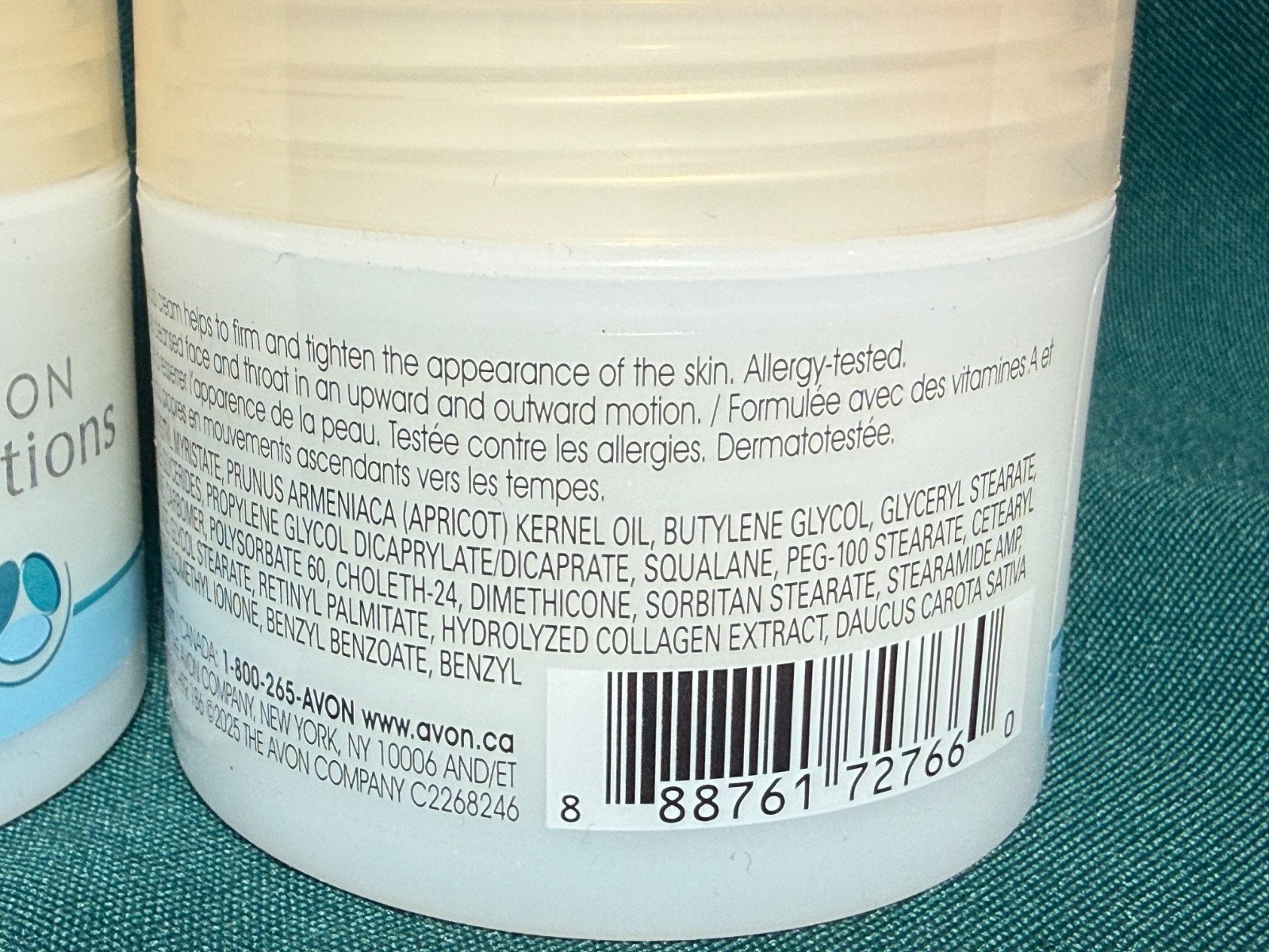 Set of 2 AVON SOLUTIONS Firming Face Cream 1.7 Oz Each New Sealed FAST SHIPPING