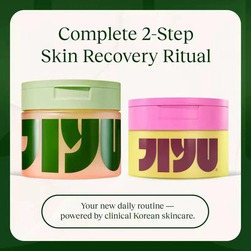 NEW JiYu Korean Skincare Bundle – Toner Pads + NAD+ Moisturizer