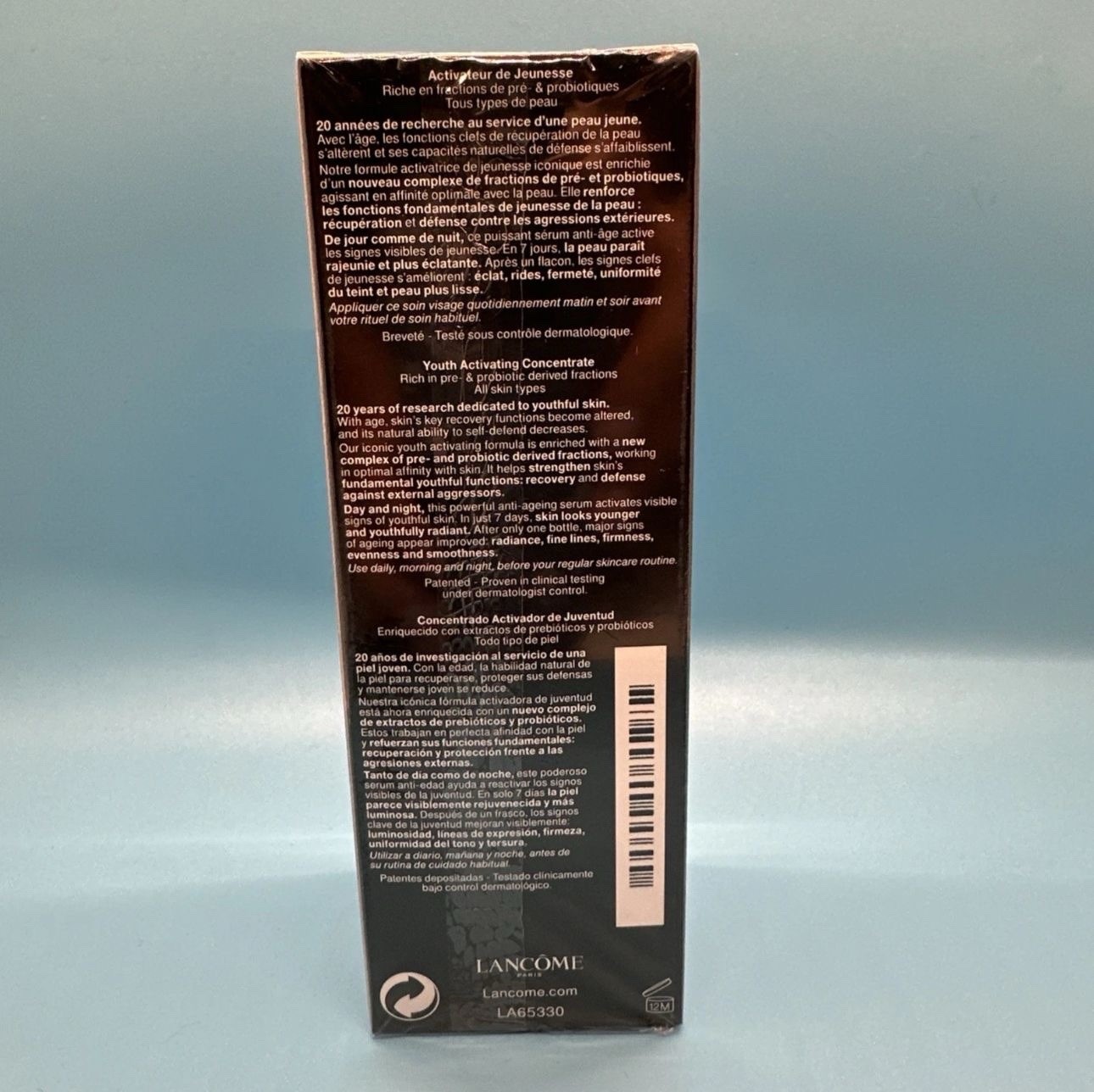 Lancome Advanced Genifique Youth Activating Concentrate 3.38oz /100ml New Sealed