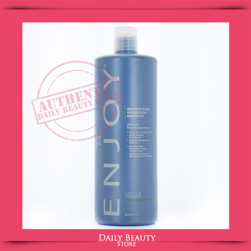 Enjoy Volume Sulfate Free Volumizing Shampoo 33oz NEW FASTSHIP