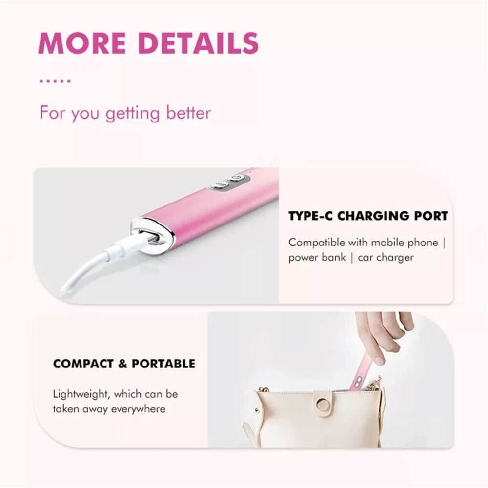 Facial LED Beauty Wand M5 Red Light Therapy Massage for Skin Care & Anti-Aging