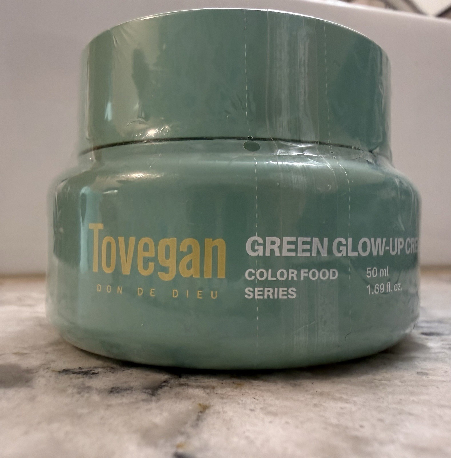 Tovegan Color Food Series Green Glow Up Cream Full Size NEW & Sealed