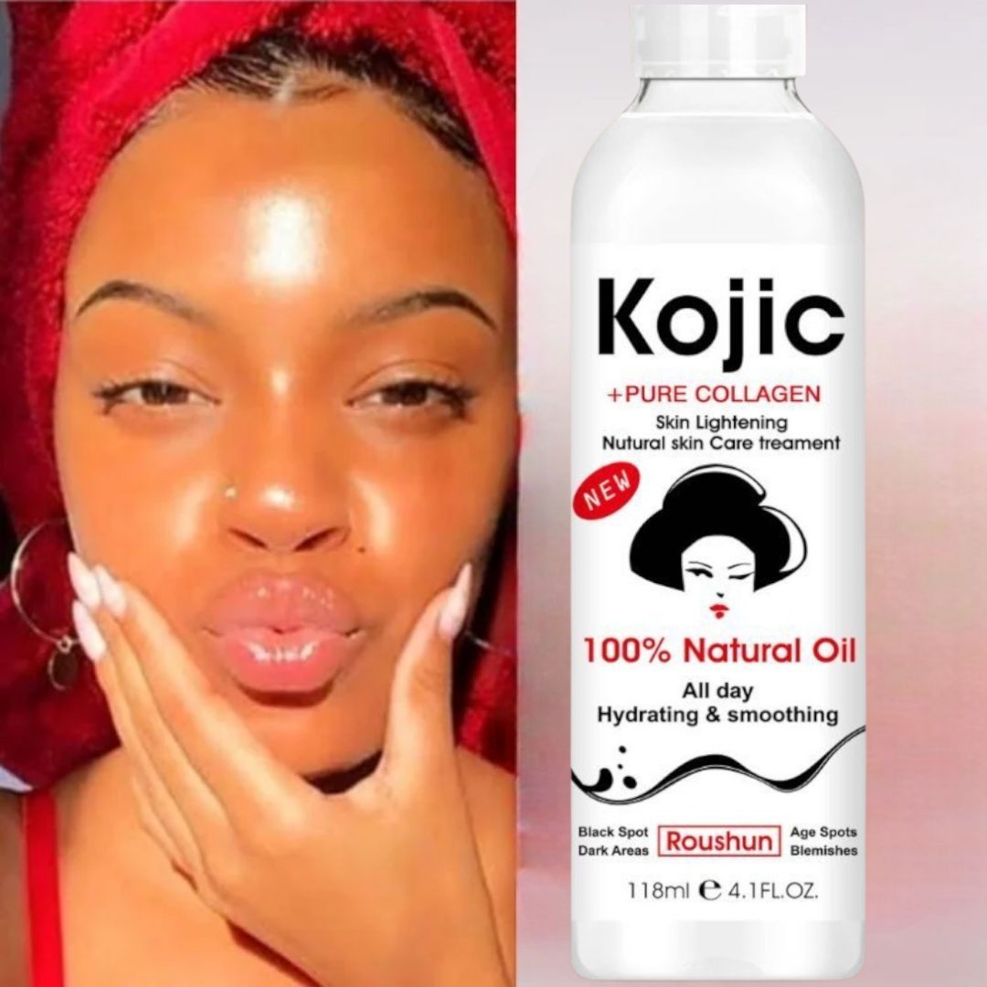 Koijc Pure Collagen oil Skin Lightening Face & Body Moisturizer, 118ml USA Stock