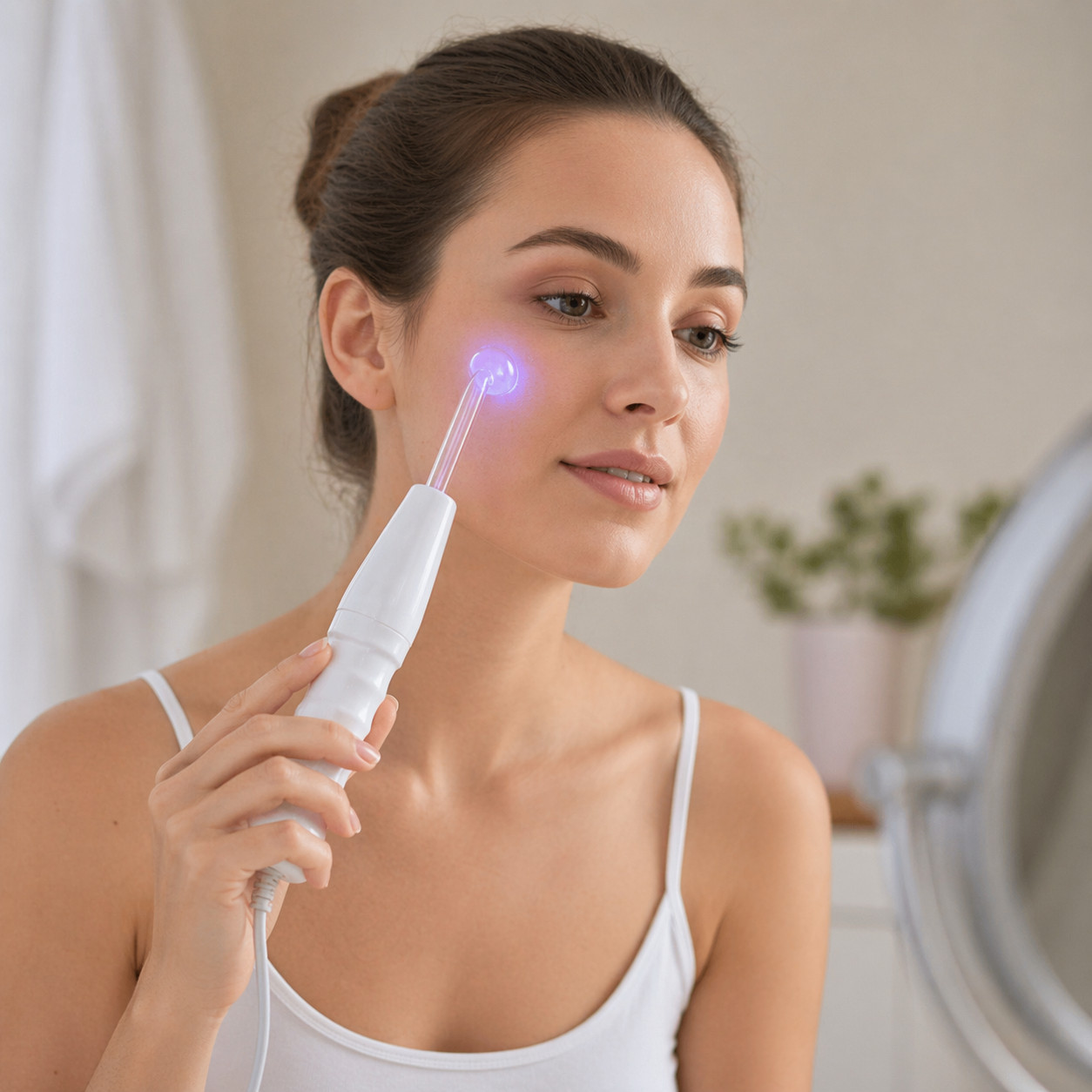 Home Facial Wand Machine Acne Anti Aging Hair Scalp Care Set Hair Treatment Set