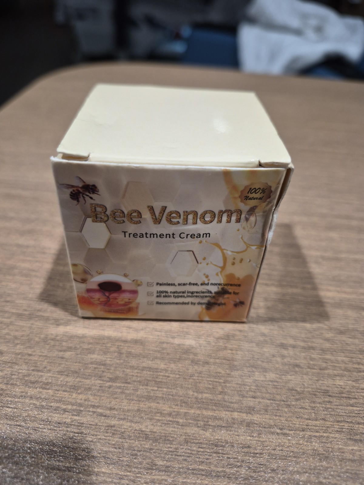 PLTOWE All-Body Skin Treatment Cream Bee Venom Fine Line Wrinkle 1.69 Oz NEW