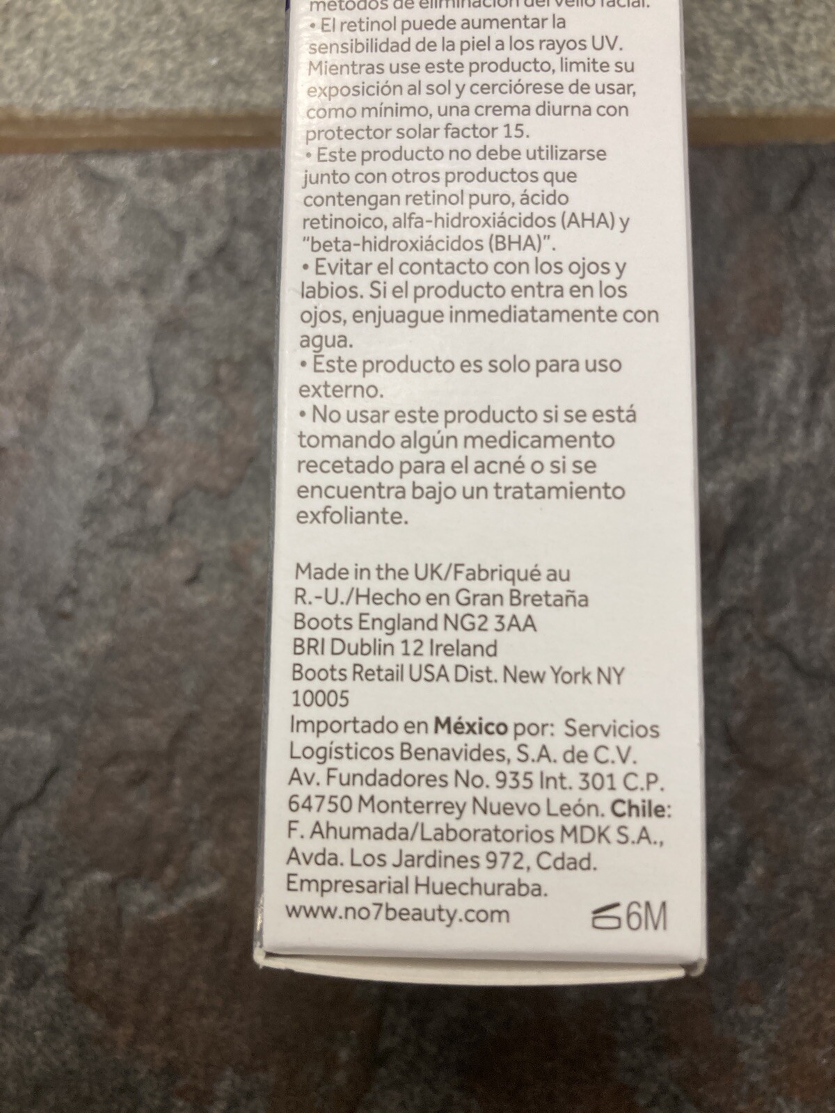 No7 ADVANCED RETINOL 1.5% COMPLEX NIGHT CONCENTRATE 1 OZ. FANTASTIC PRODUCT NIB