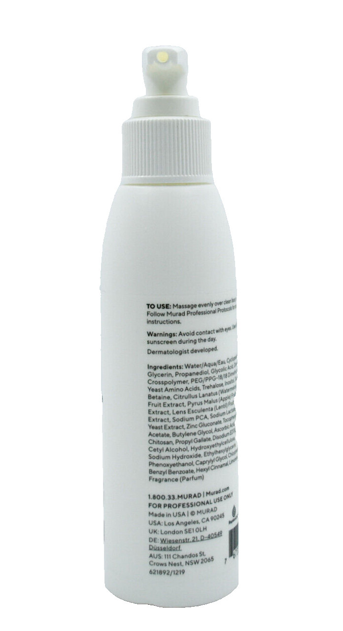 Murad Hydro-Dynamic Quenching Essence Pro Size ( 4 FL Oz/118 mL) *NEW / AUTH