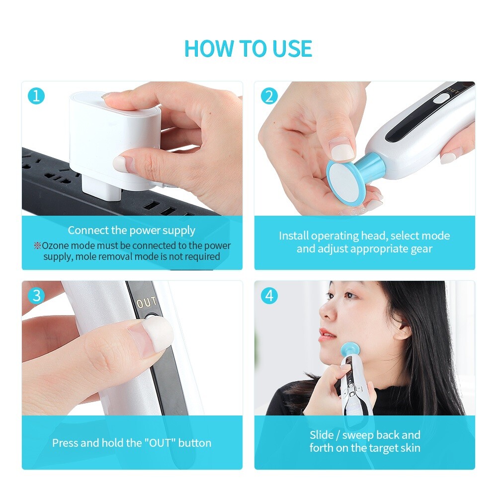 2025 New Ozone Plasma Pen Jet for Skin Rejuvenation & Acne Treatment Removal