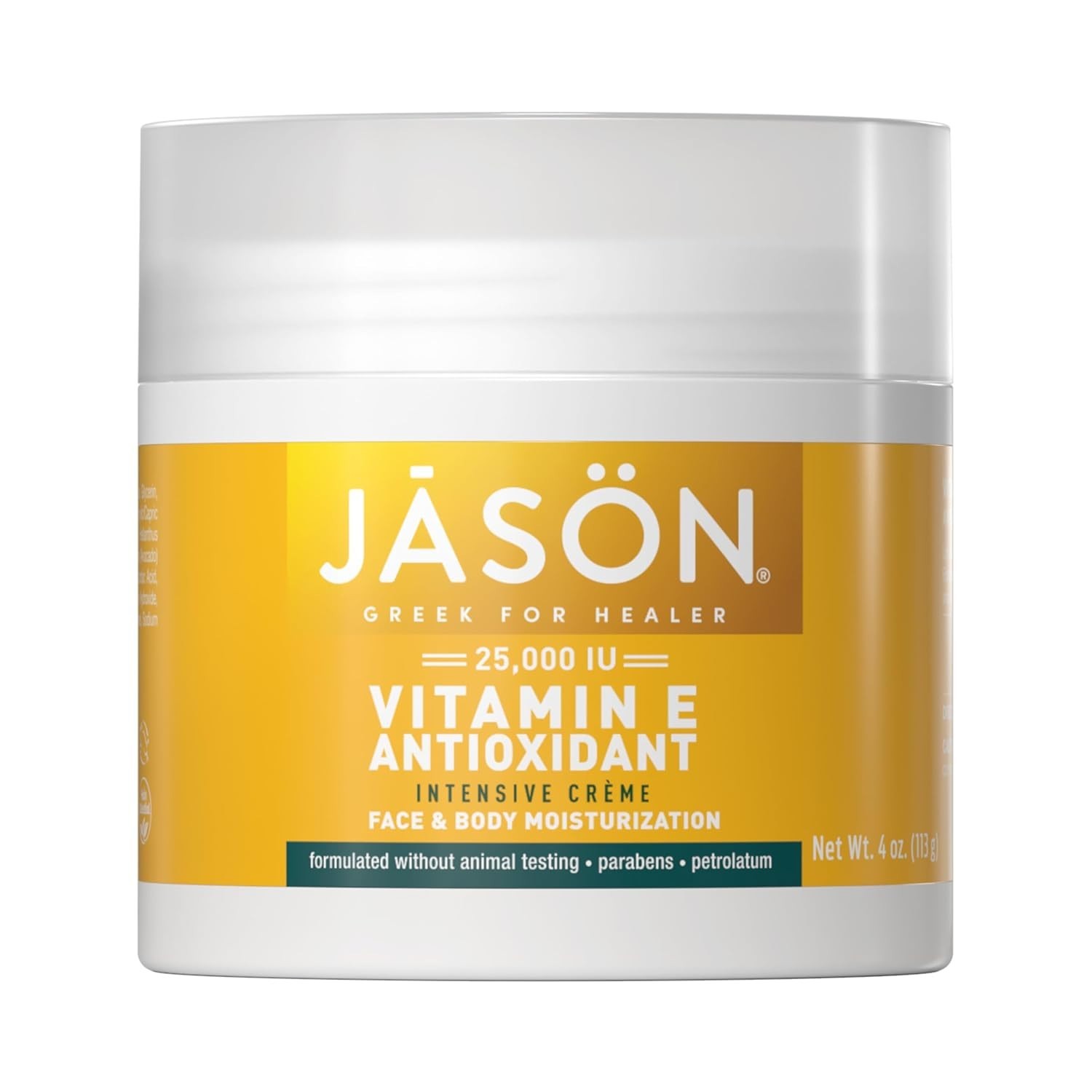 JASON Vitamin E Antioxidant Intensive Crème Face & Body Moisturization
