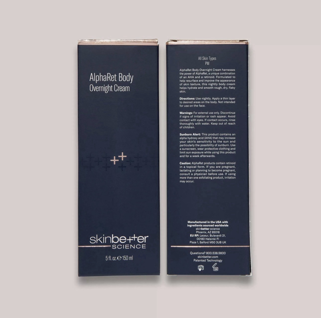 AlphaRet Body Overnight Cream Skinbetter Science