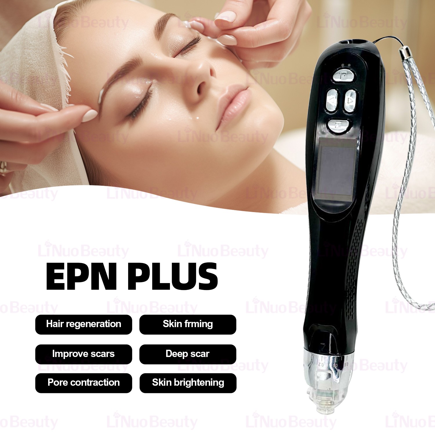 EPN Needle Electroporation Wrinkle Remover Pen Microneedling Machine Skin Care