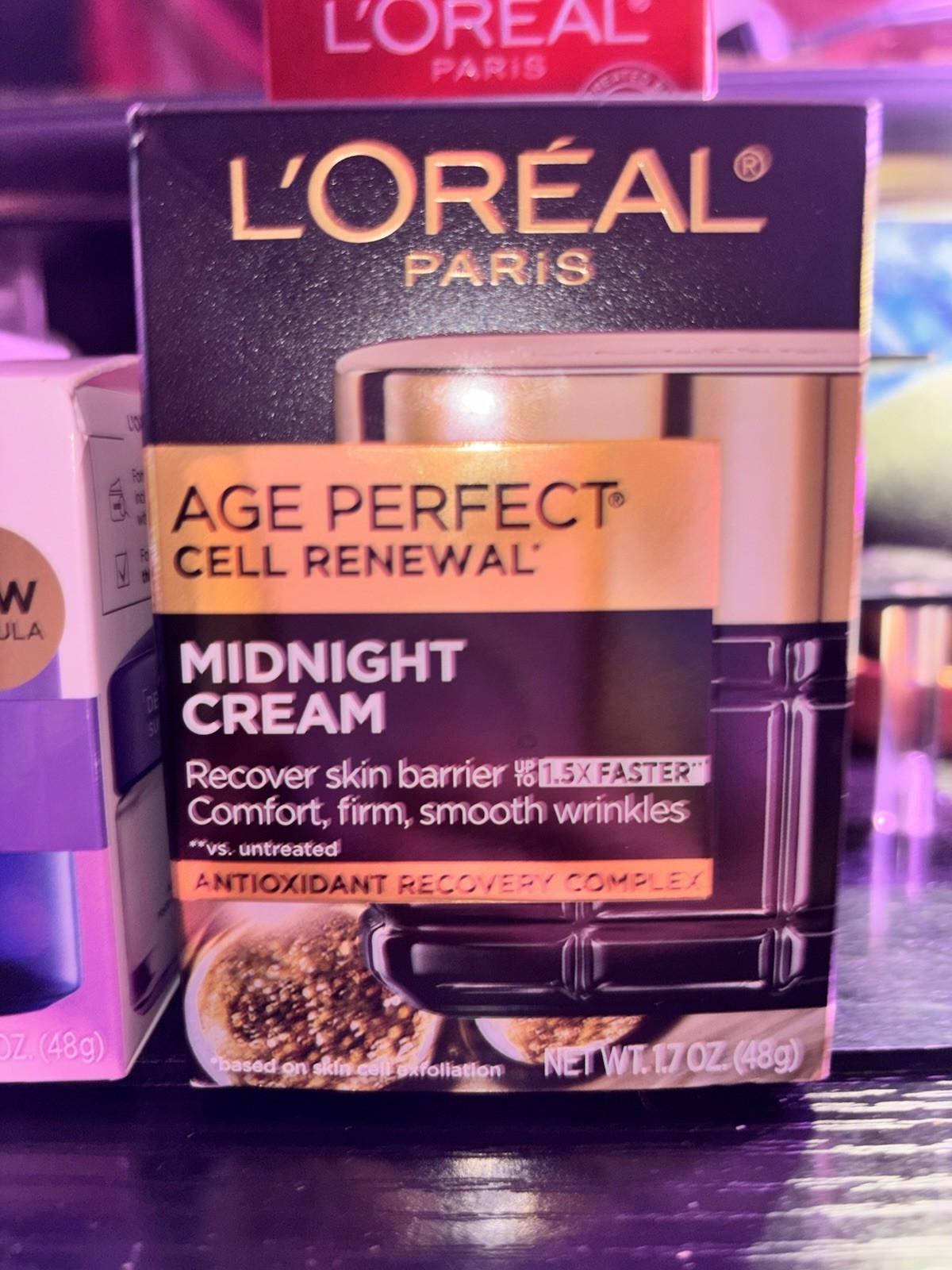 L’Oréal Retinol/Cell Renewal Cream/MicroHayluronic Cream/Collagen Filler LOT 3