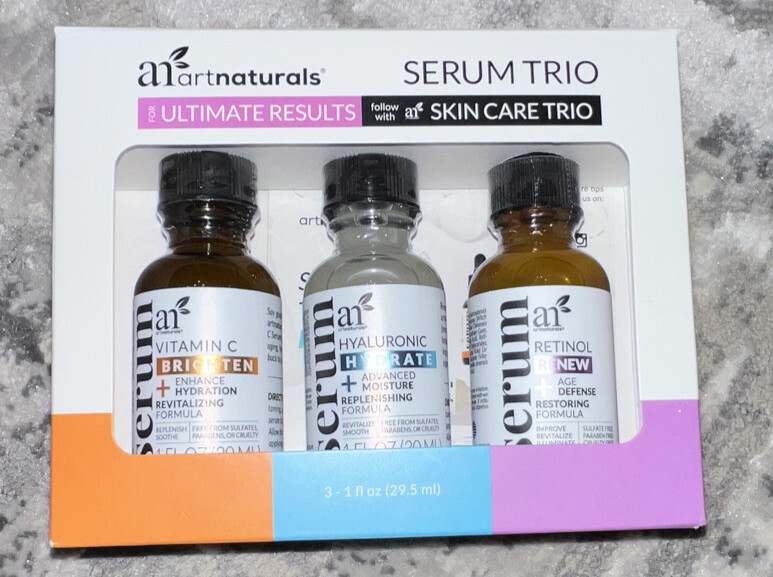 Artnaturals Anti Aging Vitamin C+Retinol+Hyaluronic Serums Face Facial Skin
