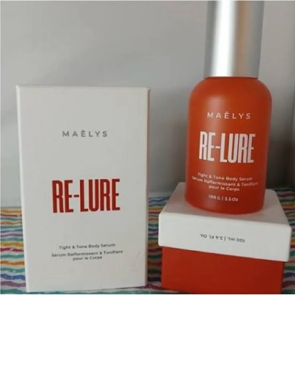 Maelys Cosmetics RE-LURE Tight & Tone Body Serum Chlorella Hyaluronic Firming